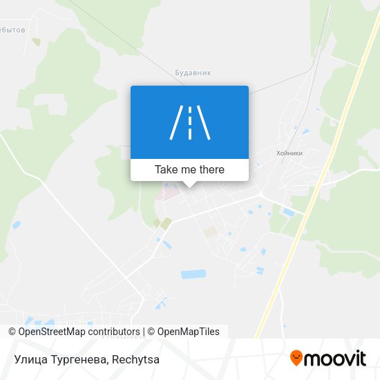 Улица Тургенева map