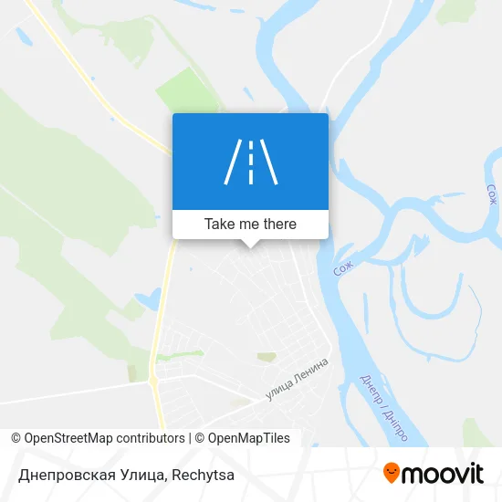 Днепровская Улица map