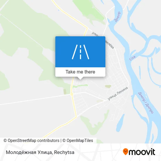 Молодёжная Улица map