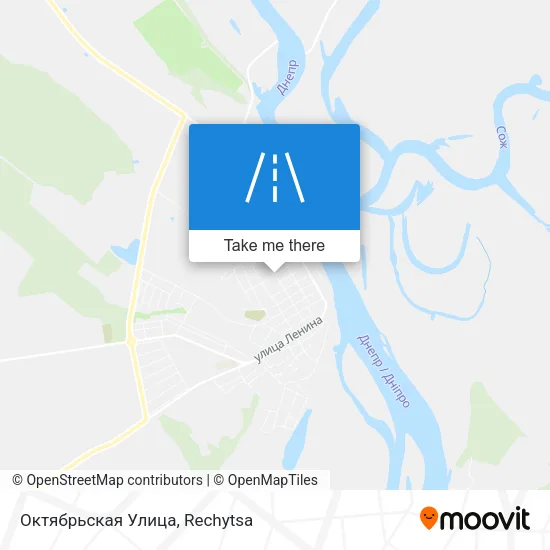 Октябрьская Улица map