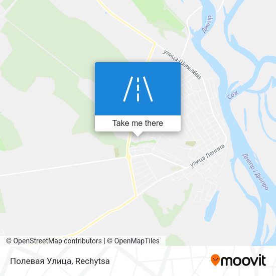 Полевая Улица map