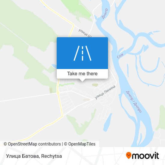 Улица Батова map