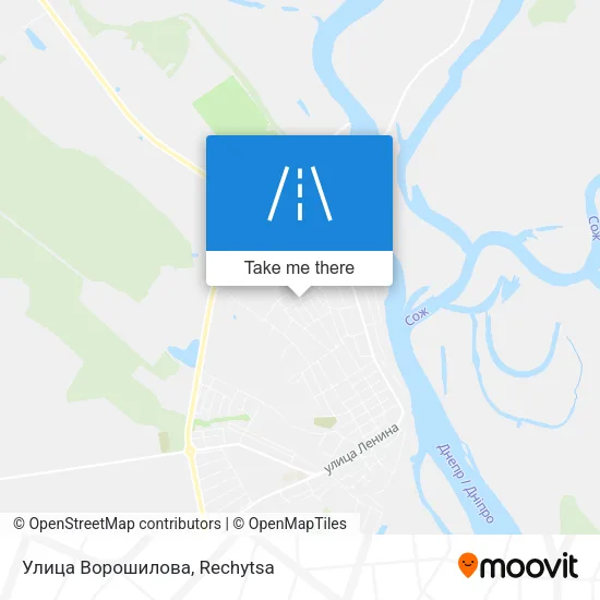 Улица Ворошилова map