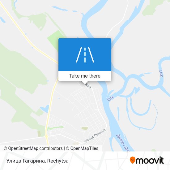 Улица Гагарина map