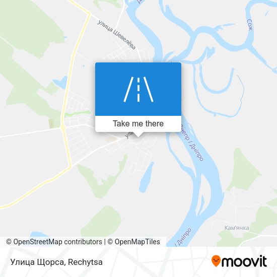 Улица Щорса map