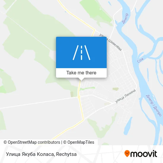 Улица Якуба Коласа map