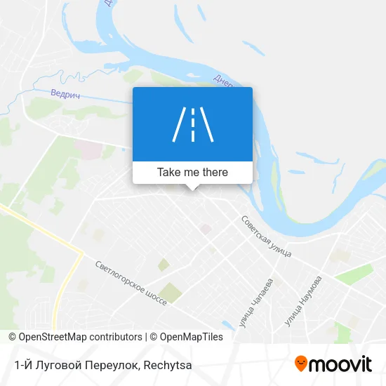 1-Й Луговой Переулок map
