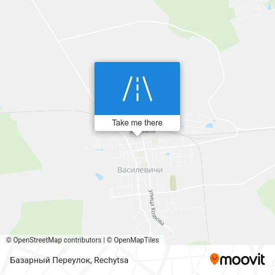 Базарный Переулок map