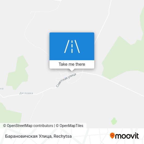 Барановичская Улица map