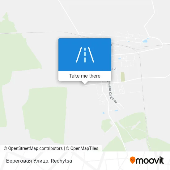 Береговая Улица map