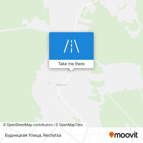 Буднецкая Улица map