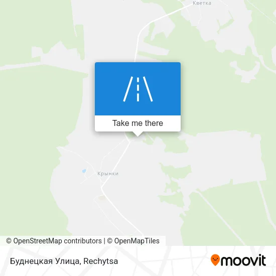 Буднецкая Улица map