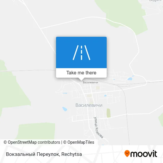 Вокзальный Переулок map
