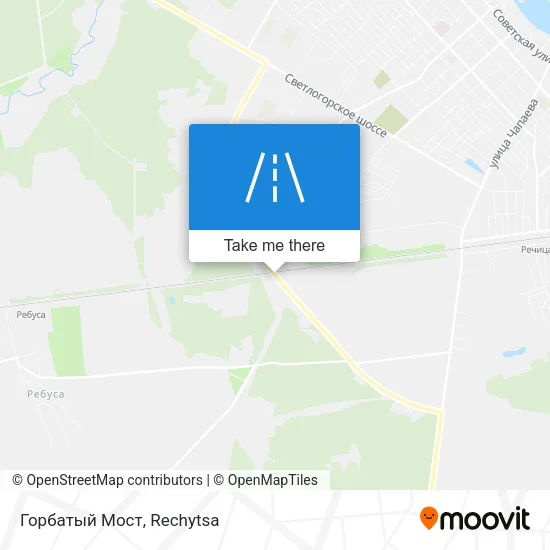 Горбатый Мост map