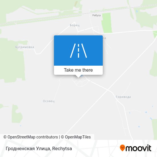 Гродненская Улица map