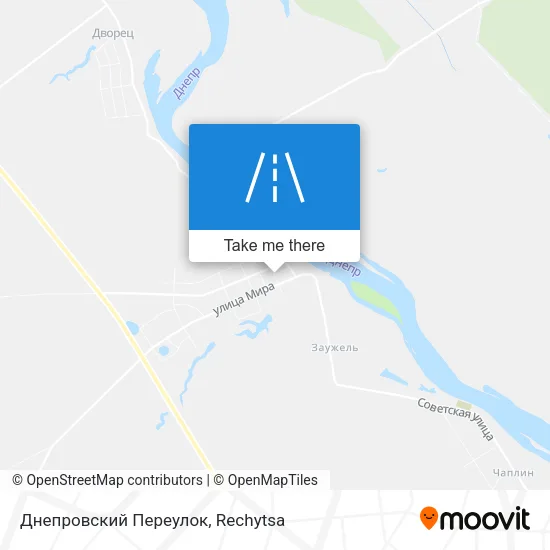 Днепровский Переулок map