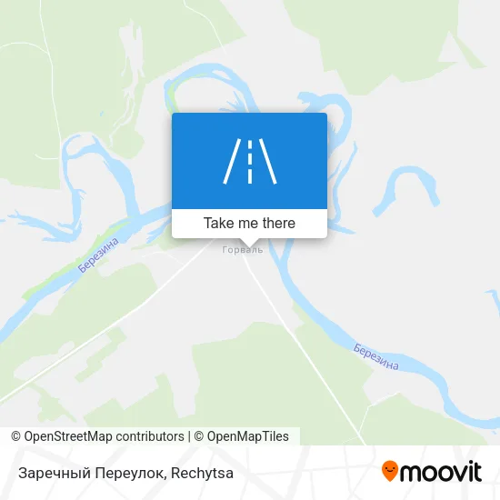 Заречный Переулок map