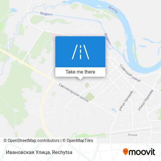 Ивановская Улица map