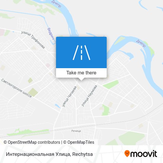 Интернациональная Улица map
