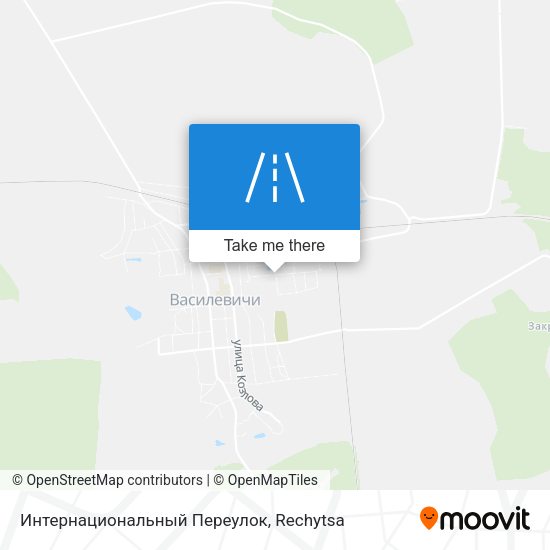 Интернациональный Переулок map