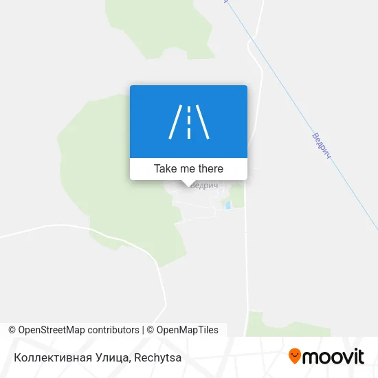 Коллективная Улица map