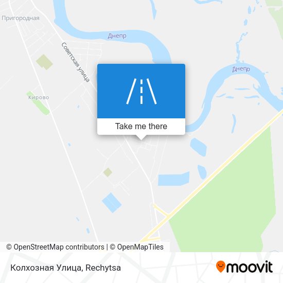 Колхозная Улица map