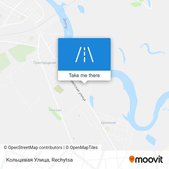 Кольцевая Улица map