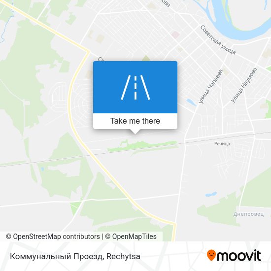 Коммунальный Проезд map
