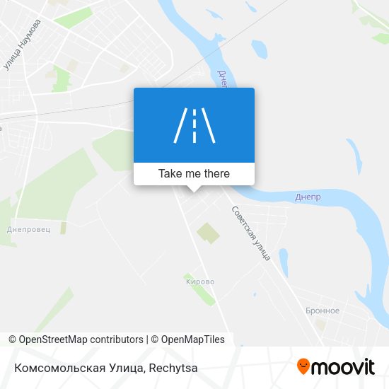 Комсомольская Улица map