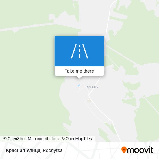 Красная Улица map