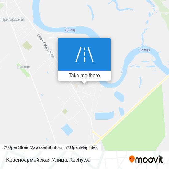 Красноармейская Улица map