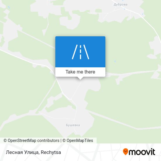 Лесная Улица map