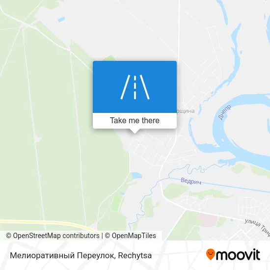 Мелиоративный Переулок map