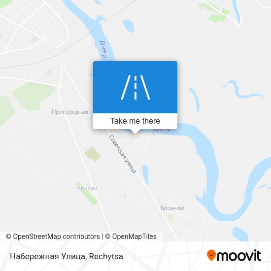 Набережная Улица map
