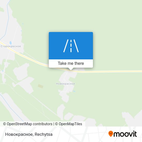 Новокрасное map