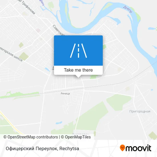 Офицерский Переулок map