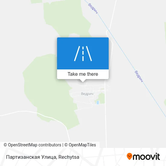 Партизанская Улица map