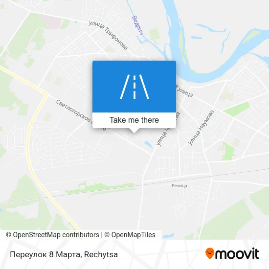 Переулок 8 Марта map