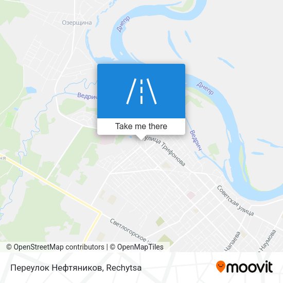 Переулок Нефтяников map