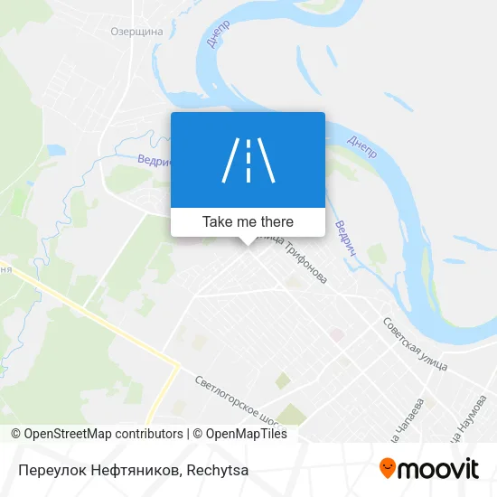 Переулок Нефтяников map
