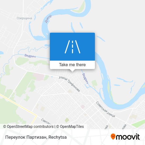 Переулок Партизан map