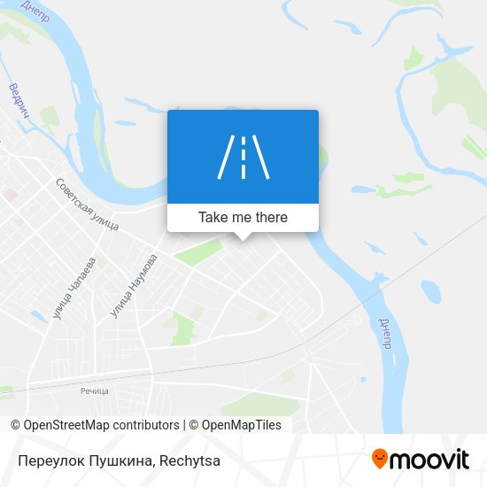 Переулок Пушкина map