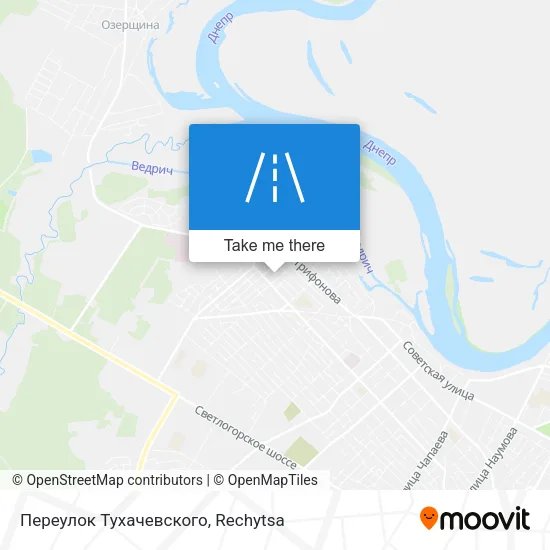 Переулок Тухачевского map