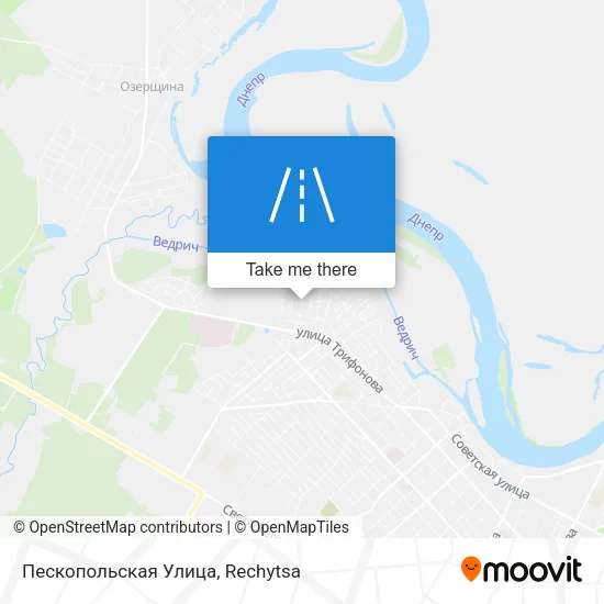 Пескопольская Улица map