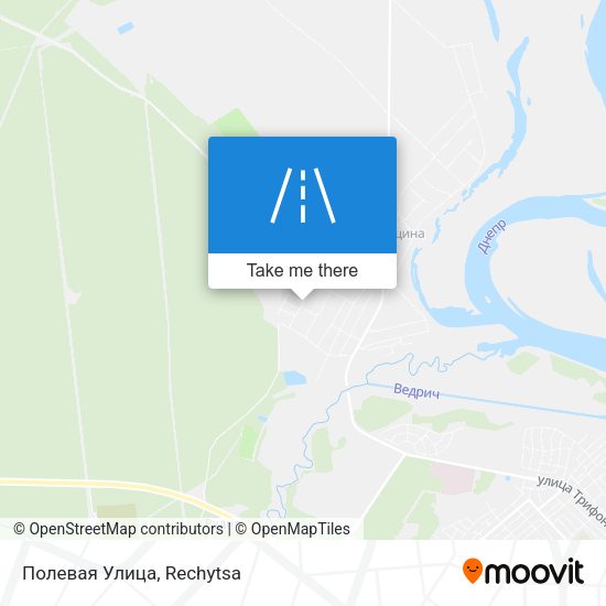 Полевая Улица map