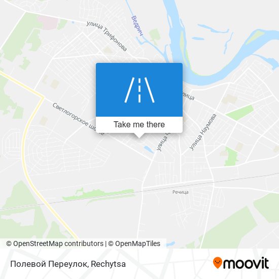 Полевой Переулок map