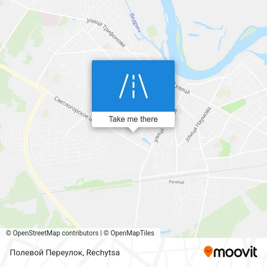 Полевой Переулок map
