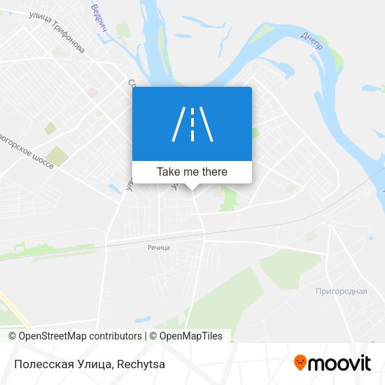 Полесская Улица map