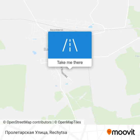Пролетарская Улица map