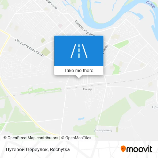 Путевой Переулок map